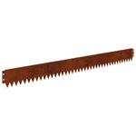 Steel Lawn Edging 20 Pack Rusty Finish | HomeAndLiving