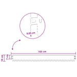 Steel Lawn Edging 20 Pack Rusty Finish | HomeAndLiving