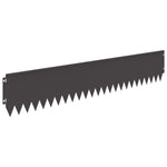 Steel Garden Edging 20 Pack Black | HomeAndLiving