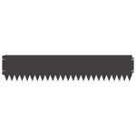 Steel Garden Edging 20 Pack Black | HomeAndLiving