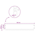 Steel Garden Edging 20 Pack Black | HomeAndLiving