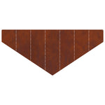 Steel Lawn Edging 4 Pack Rusty 100cm | HomeAndLiving