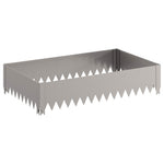Steel Lawn Edging Set 4 Panels Rusty | HomeAndLiving