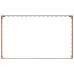 Steel Lawn Edging Set 4 Panels Rusty | HomeAndLiving