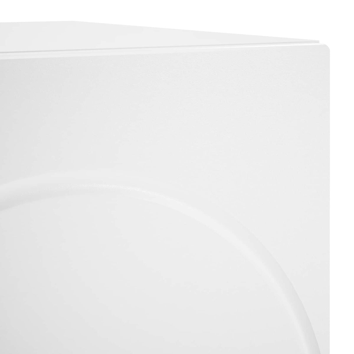 White Bedside Cabinet Set 33.5x34.5x50cm