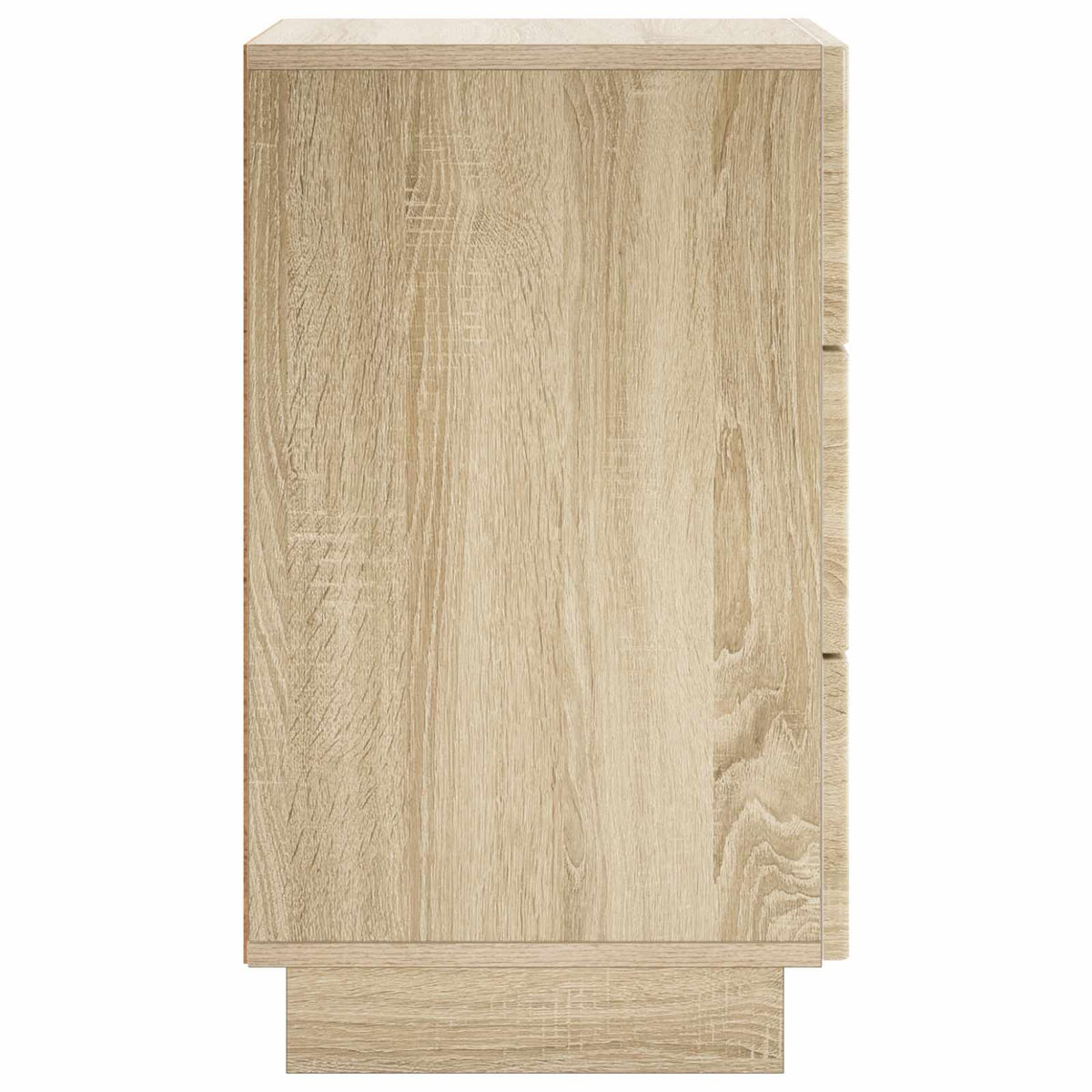 Bedside Cabinet Oak Finish 33.5x34.5x60cm