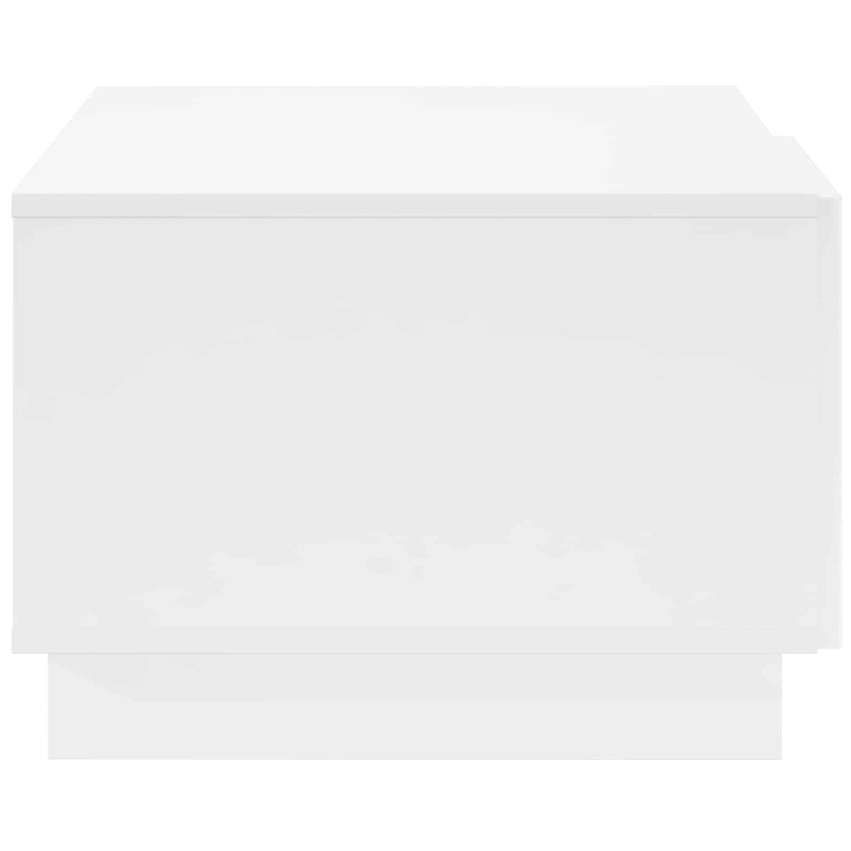 White Coffee Table Engineered Wood 95x50.5x35cm