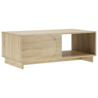 Coffee Table Oak Storage 95x50.5x35cm