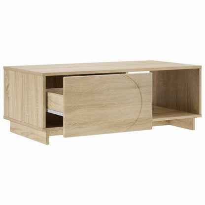 Coffee Table Oak Storage 95x50.5x35cm