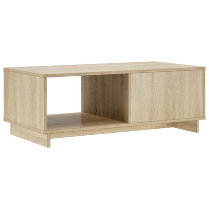 Coffee Table Oak Storage 95x50.5x35cm