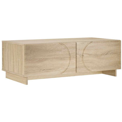 Coffee Table Oak Storage 102x50.5x35cm