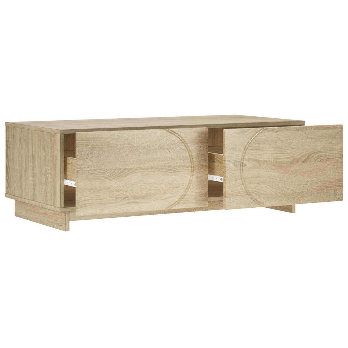 Coffee Table Oak Storage 102x50.5x35cm