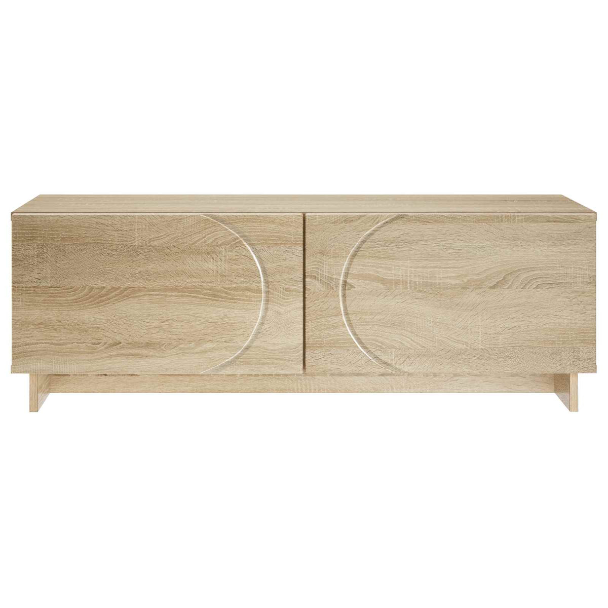 Coffee Table Oak Storage 102x50.5x35cm