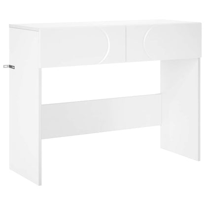 Console Table White Engineered 96.5x38x75cm