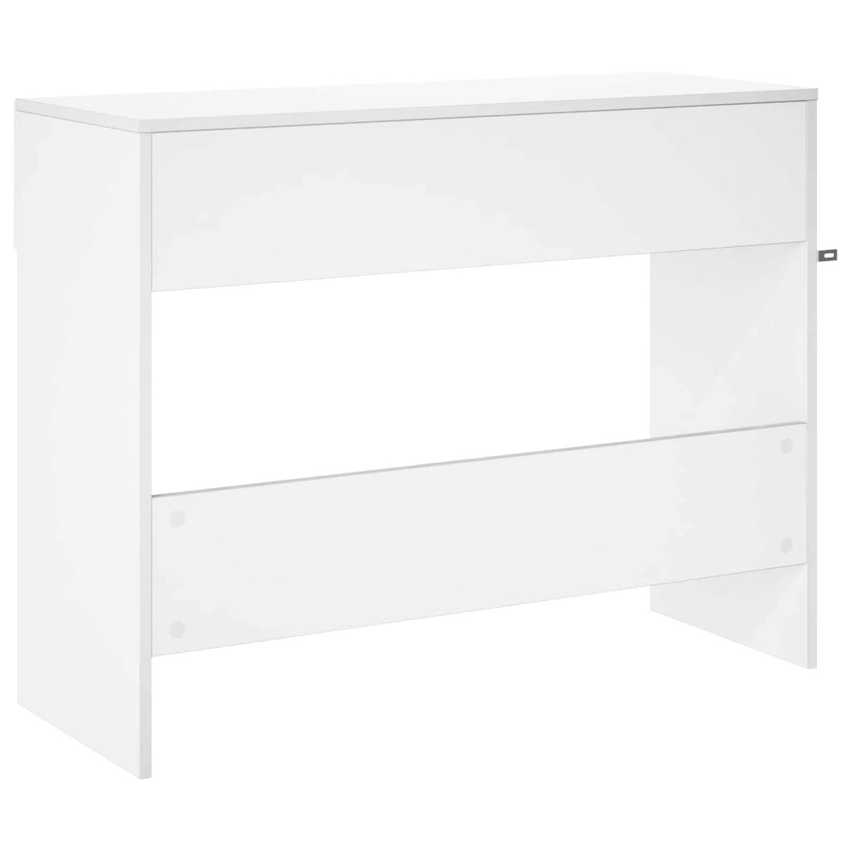 Console Table White Engineered 96.5x38x75cm