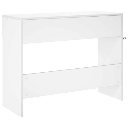 Console Table White Engineered 96.5x38x75cm