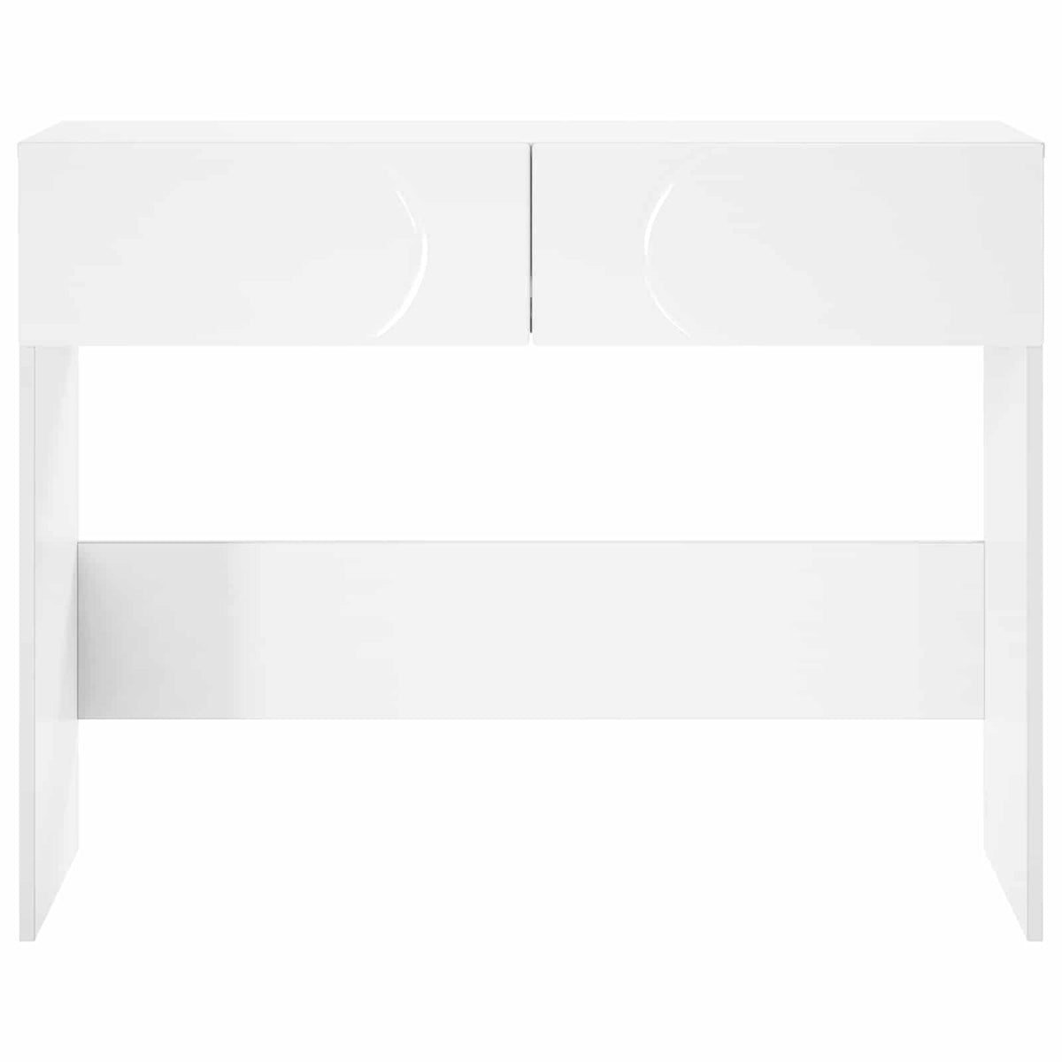 Console Table White Engineered 96.5x38x75cm
