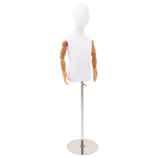 Adjustable Mannequin White 28.5x0.3cm