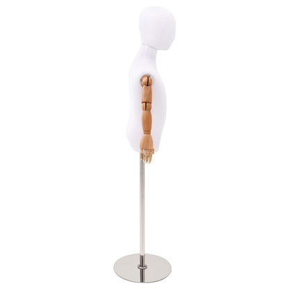 Adjustable Mannequin White 28.5x0.3cm