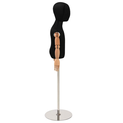 Adjustable Mannequin Black 28.5x0.3cm