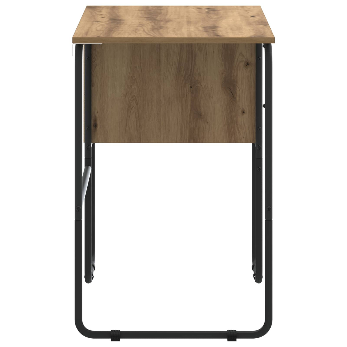 Office Desk Storage Oak 100x50x75cm