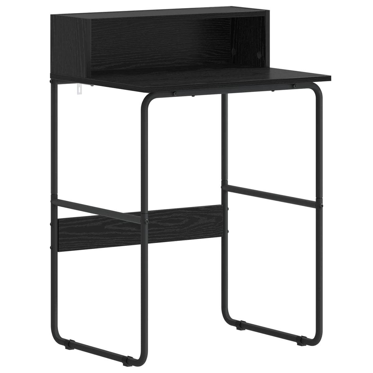 Desk With Storage Black 60x50x91cm