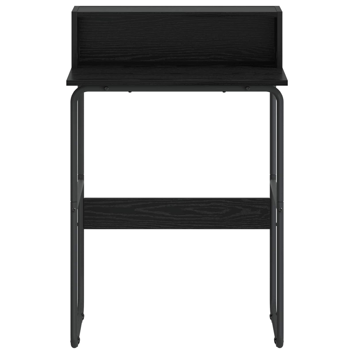 Desk With Storage Black 60x50x91cm
