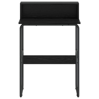 Desk With Storage Black 60x50x91cm