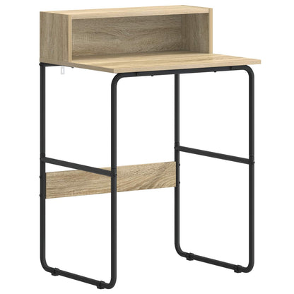 Office Desk Storage Oak 60x50x91cm