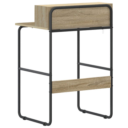 Office Desk Storage Oak 60x50x91cm