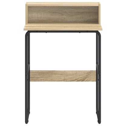 Office Desk Storage Oak 60x50x91cm