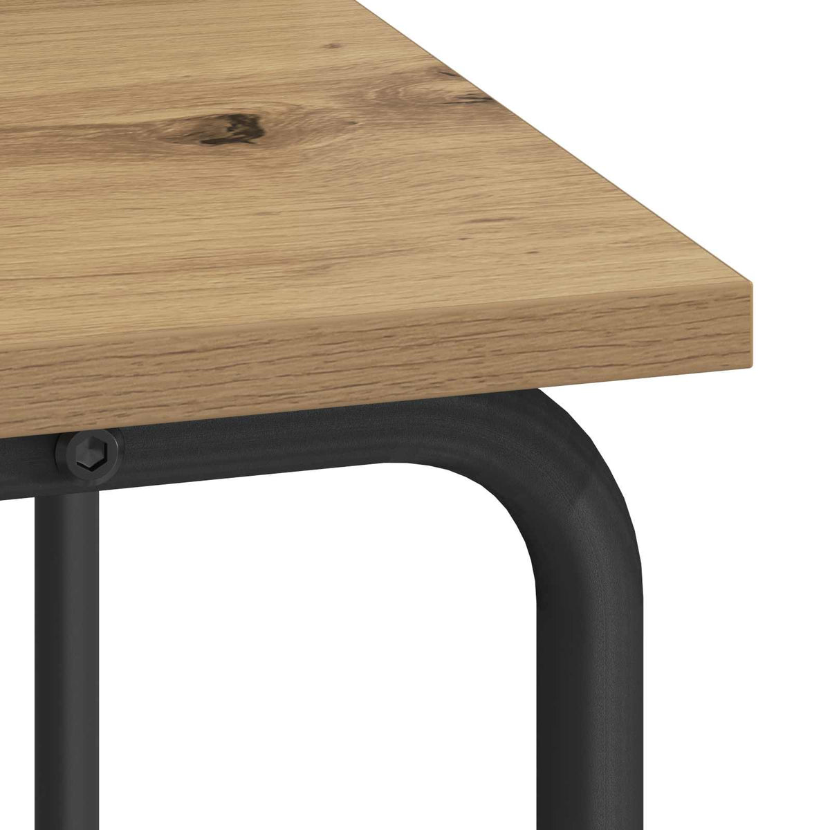 Office Desk Storage Artisan Oak 80x50x91cm