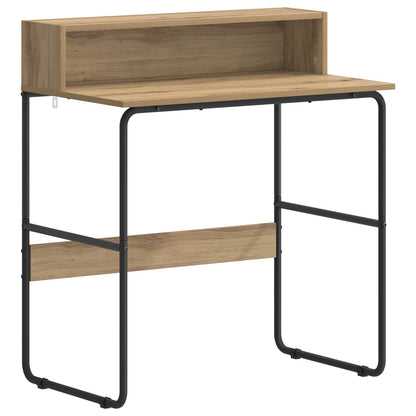 Office Desk Storage Artisan Oak 80x50x91cm