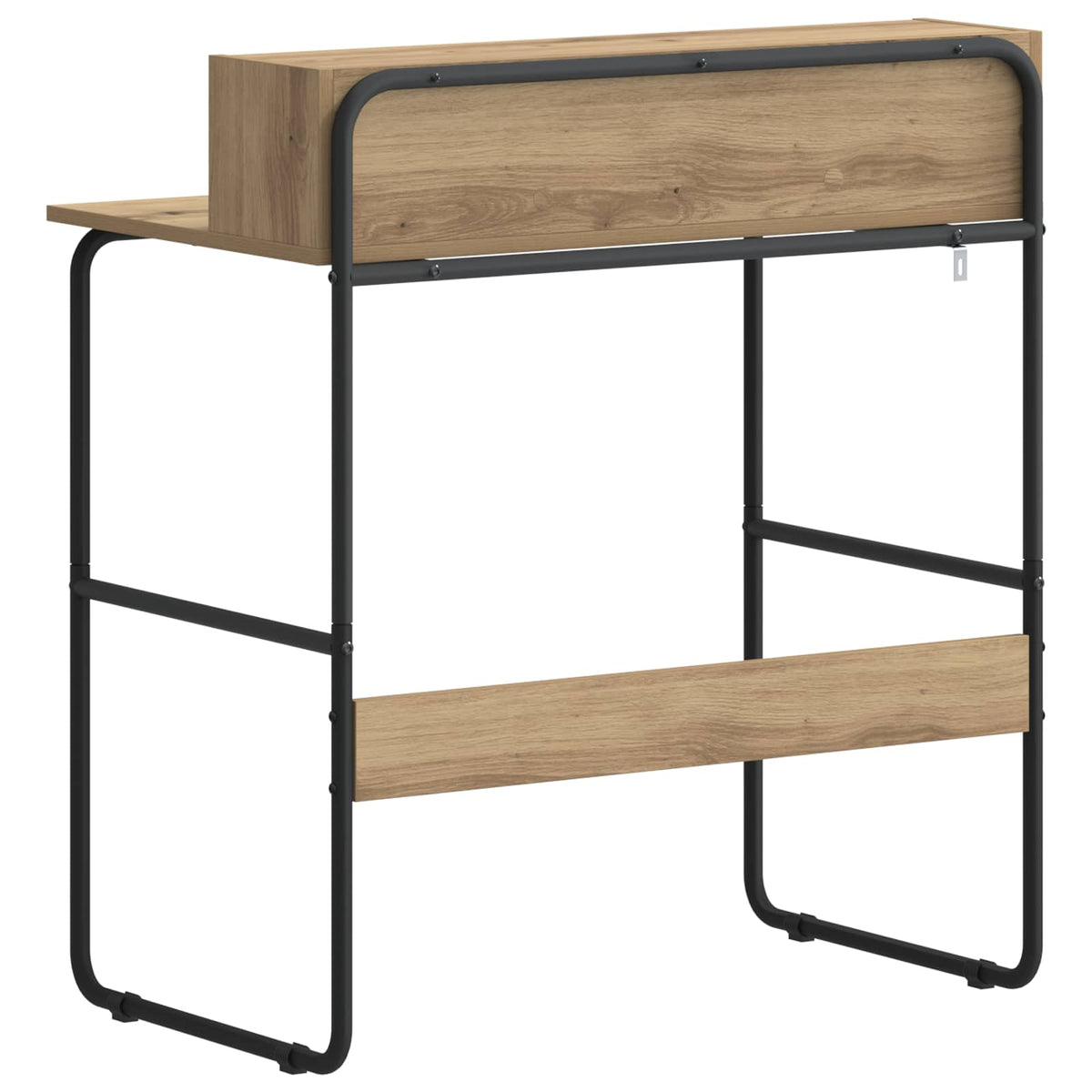 Office Desk Storage Artisan Oak 80x50x91cm