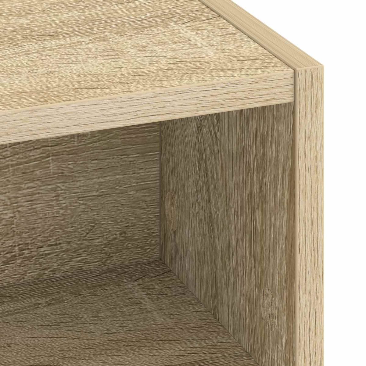 Office Desk Storage Oak 100x50x91cm