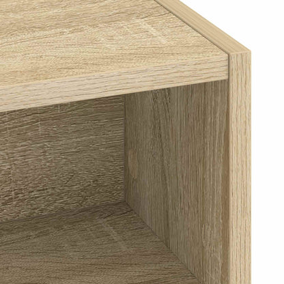 Office Desk Storage Oak 100x50x91cm