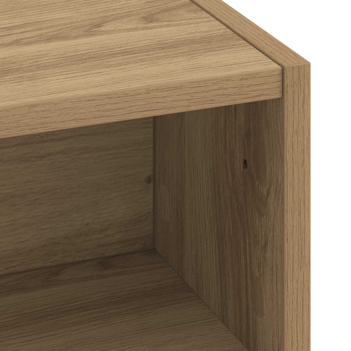 Office Desk Storage Artisan Oak 100x50x91cm