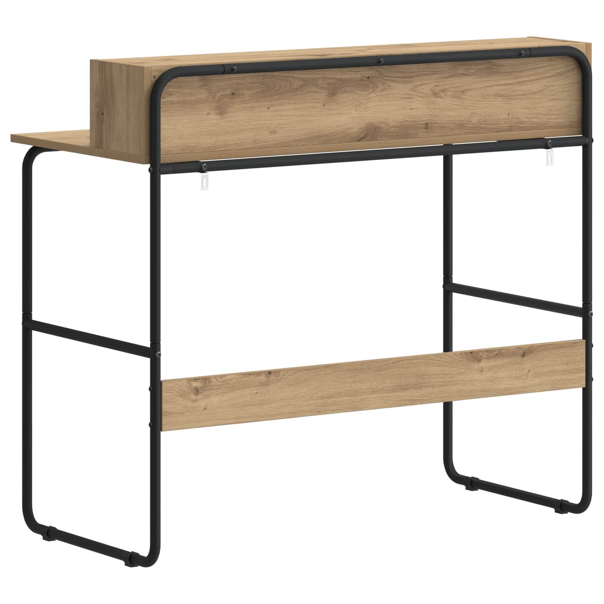 Office Desk Storage Artisan Oak 100x50x91cm