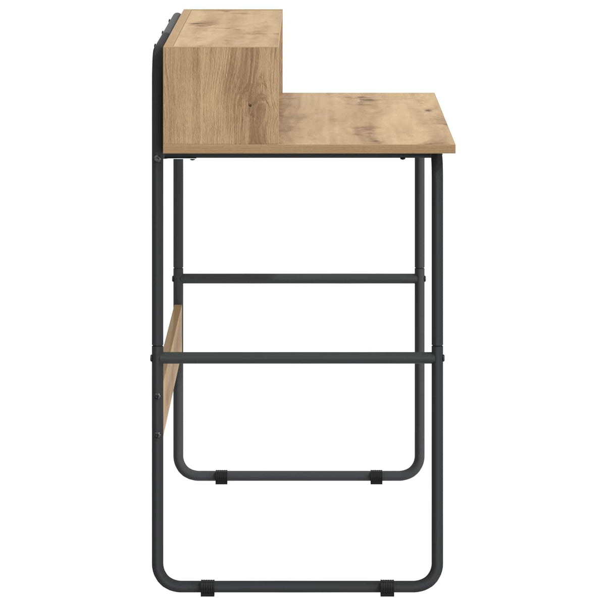 Office Desk Storage Artisan Oak 100x50x91cm