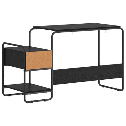 Office Desk With Storage 131.5x50x75.5cm