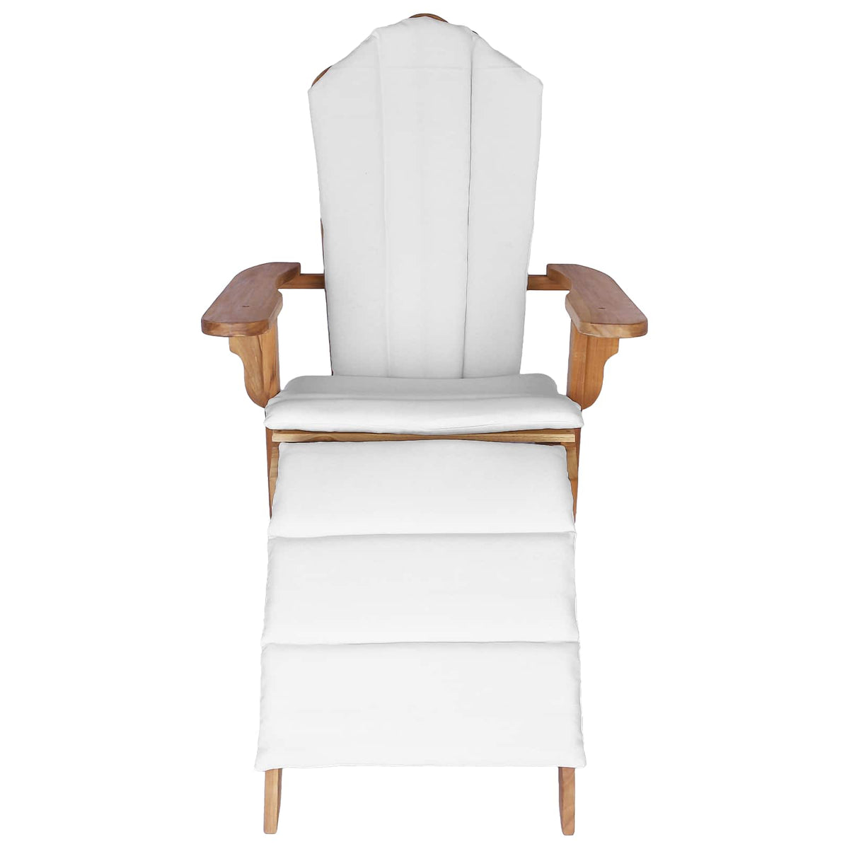 Teak Adirondack Chair Natural 78x155x94cm