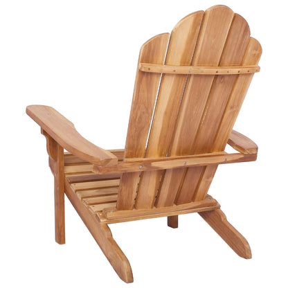Outdoor Adirondack Chair Natural Timber 78x93x94cm