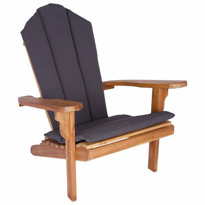Natural Teak Adirondack Chair Outdoor 78x93x94cm
