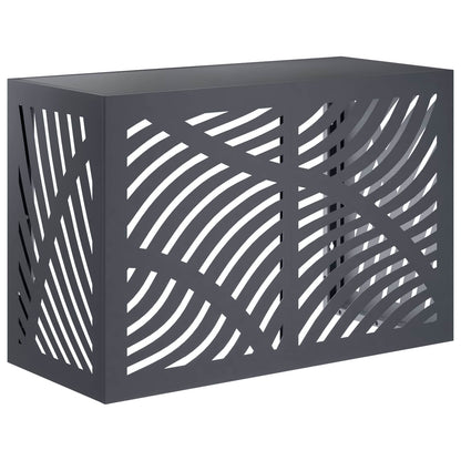 Air Conditioner Cover Steel Anthracite 90x40x60cm