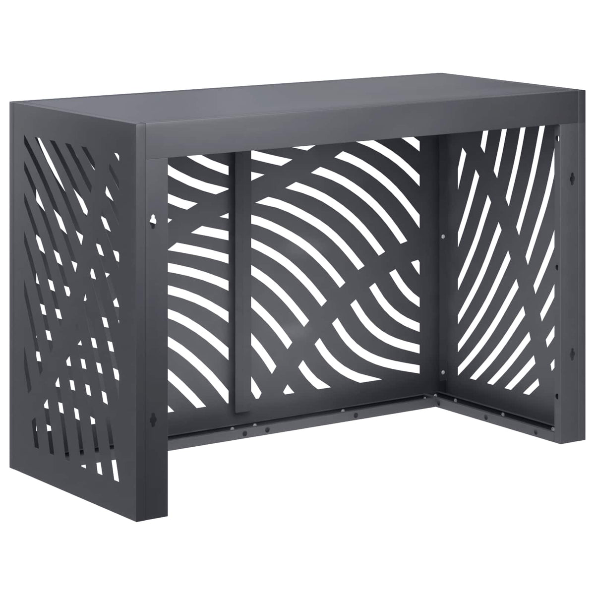 Air Conditioner Cover Steel Anthracite 90x40x60cm
