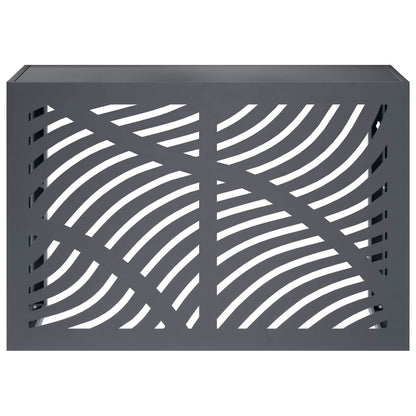 Air Conditioner Cover Steel Anthracite 90x40x60cm