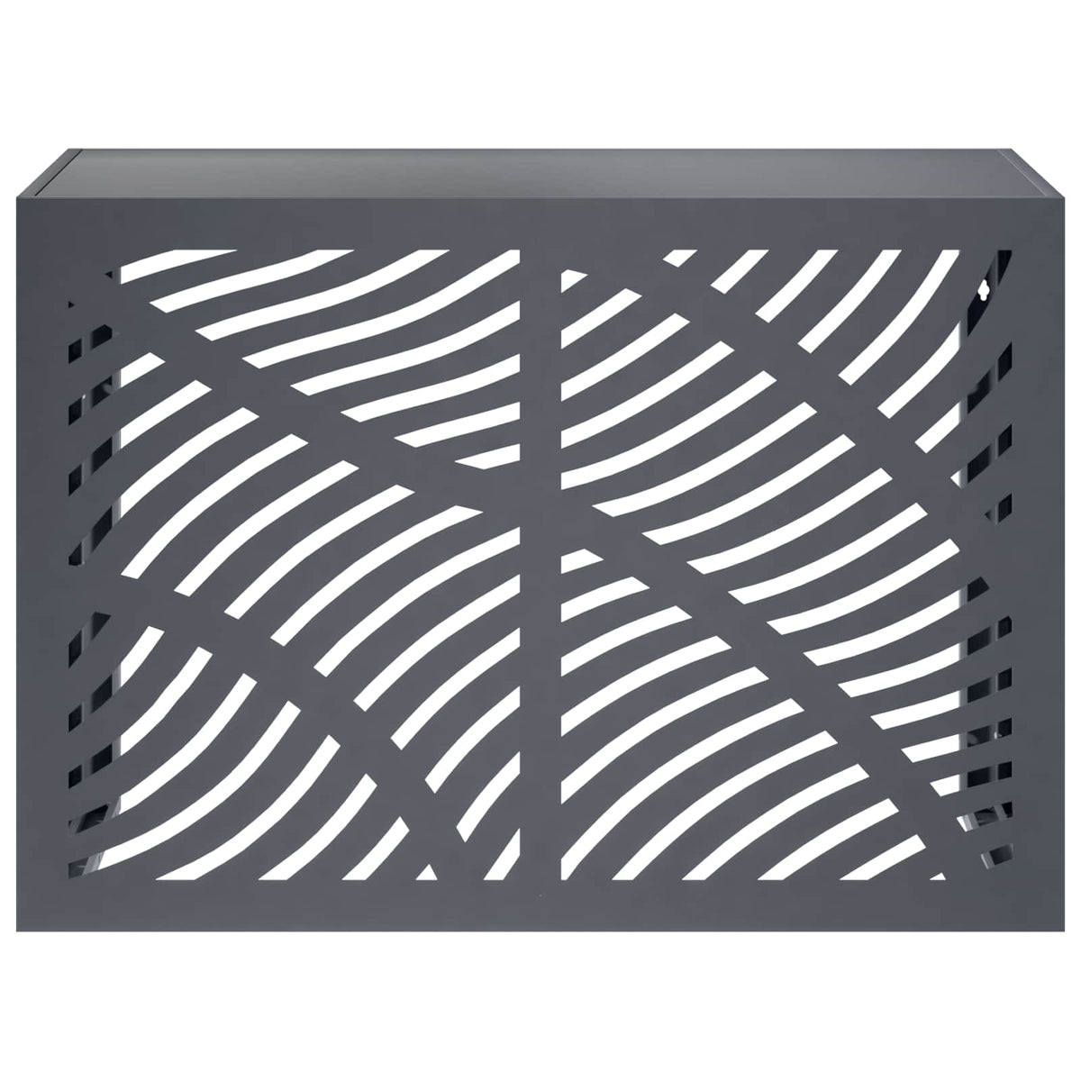 Air Conditioner Cover Steel Anthracite 100x50x70cm