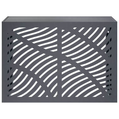 Air Conditioner Cover Steel Anthracite 100x50x70cm