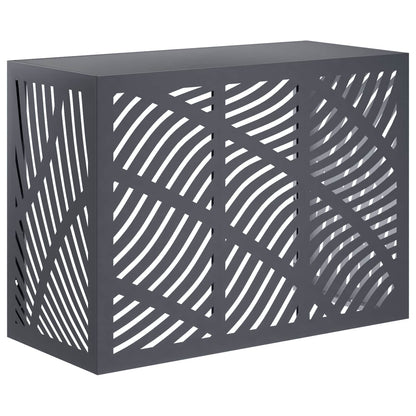 Air Conditioner Cover Steel Anthracite 110x50x80cm