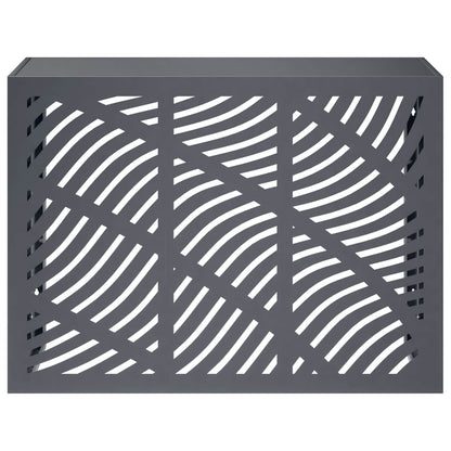 Air Conditioner Cover Steel Anthracite 110x50x80cm